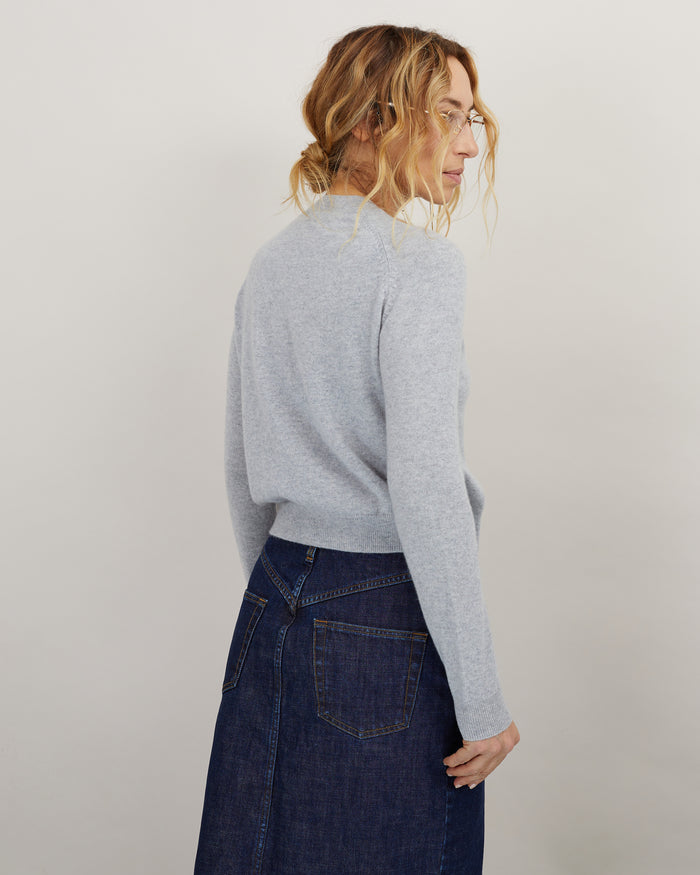 Alexandra Golovanoff Cardigan Mila Light Gris 14