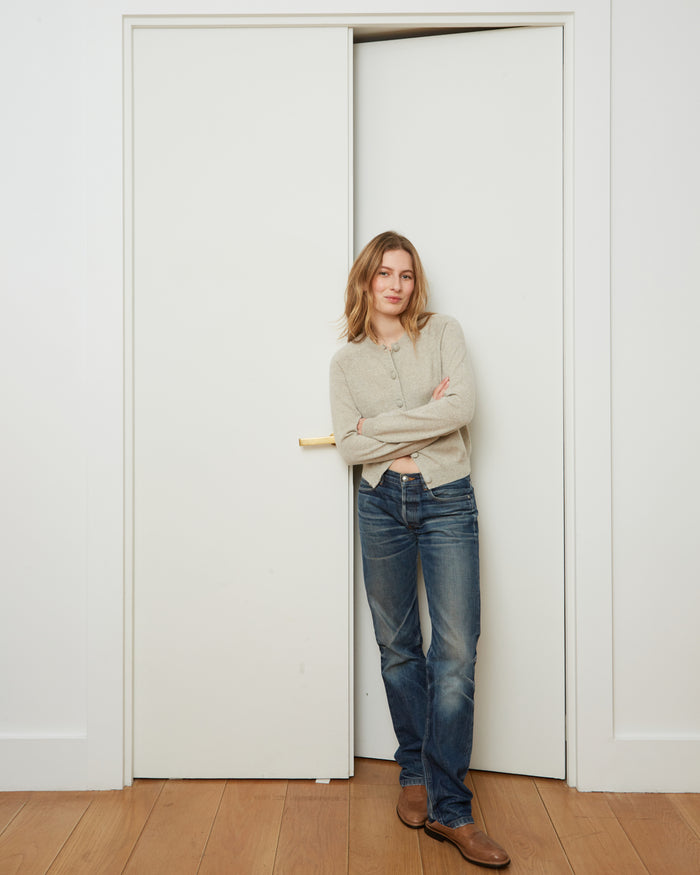 Alexandra Golovanoff Cardigan Mila Light Powder 14