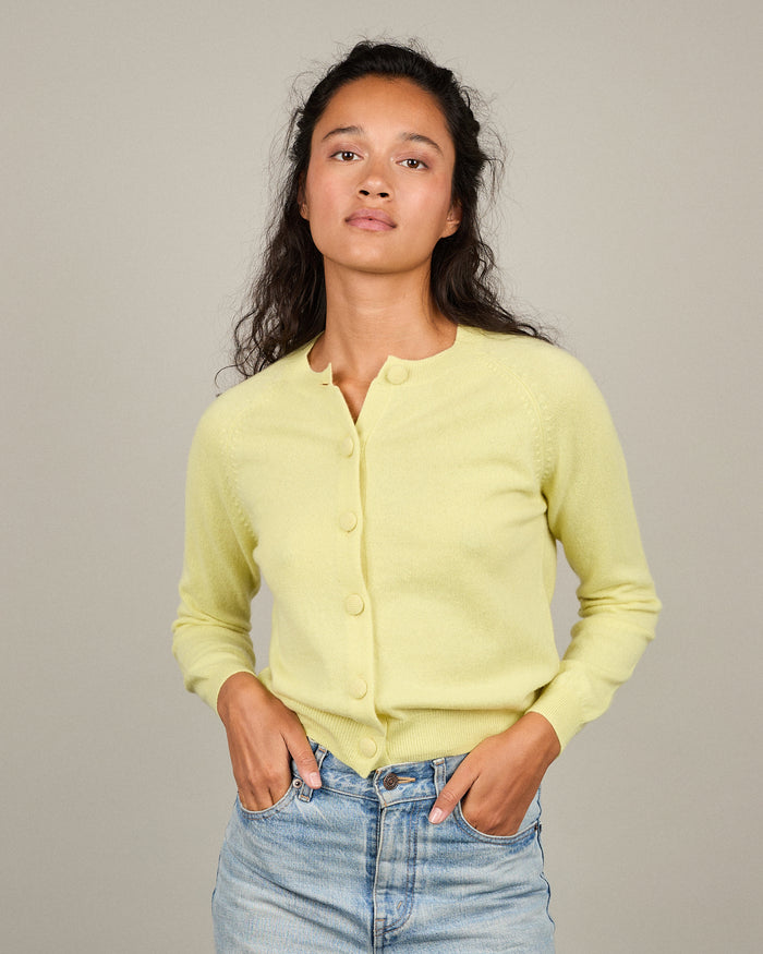 alexandra golovanoff Cardigan Mila Light sun 18