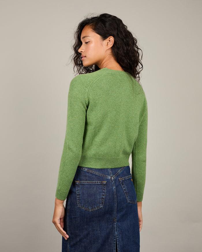 Alexandra Golovanoff Cardigan Mila Vert 17