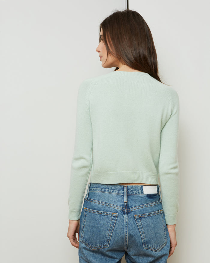 Alexandra Golovanoff Cardigan Mila Vert D'eau 13
