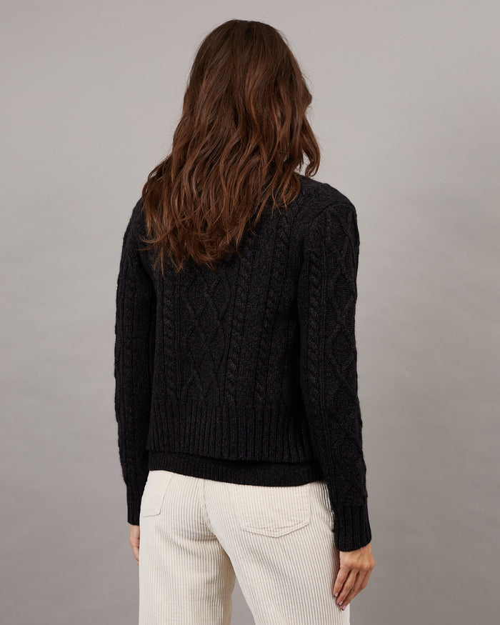 Alexandra Golovanoff Cardigan Tam Dark 15