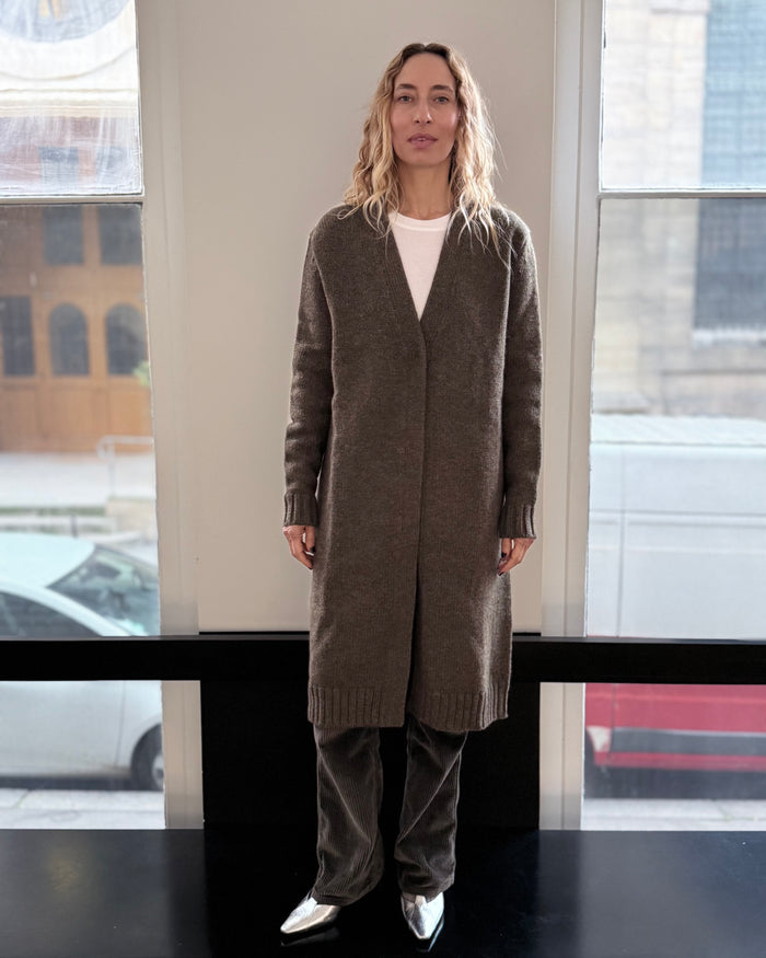 Alexandra Golovanoff Coat Cardi Loden 17