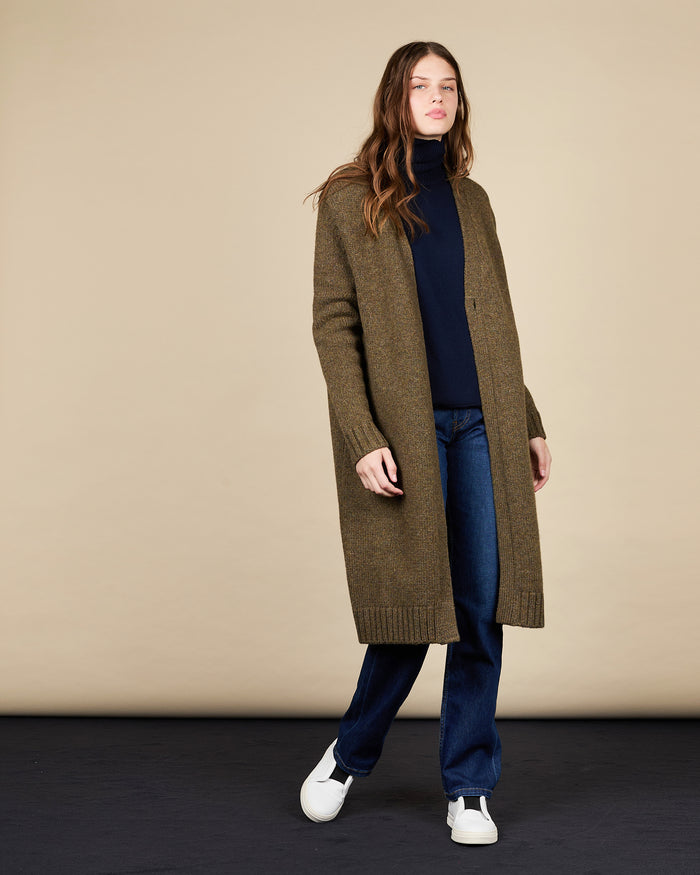 alexandra golovanoff Coat Cardi loden 17