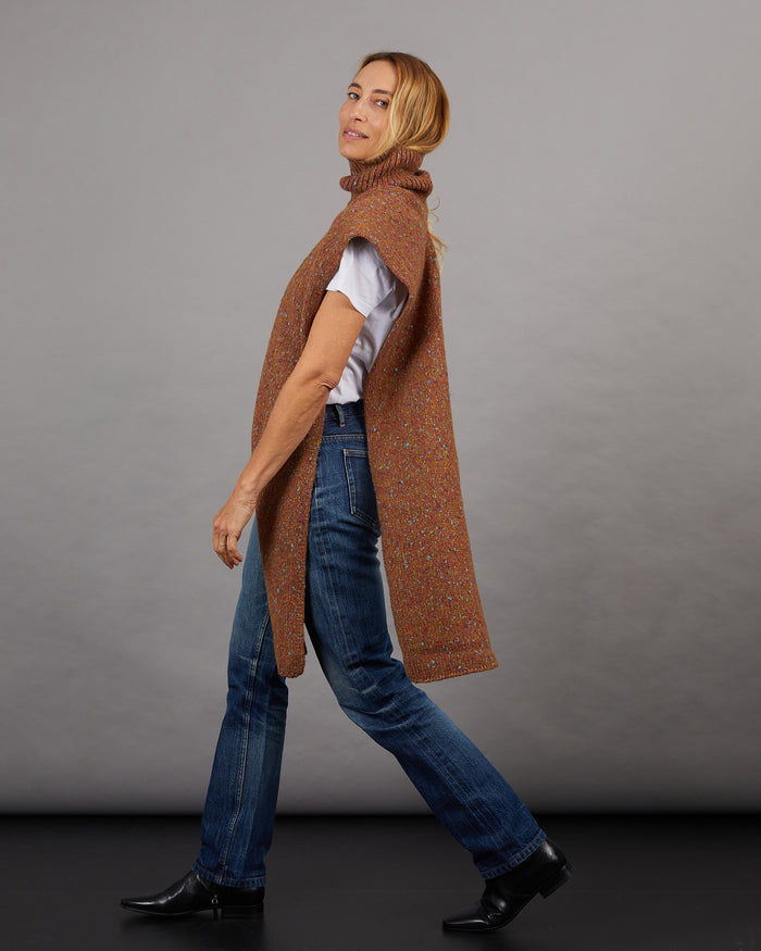 alexandra golovanoff Col-écharpe mixed camel 15