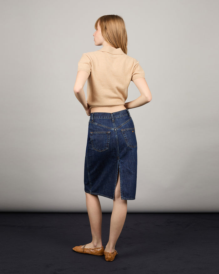 Alexandra Golovanoff Jupe Jane Denim