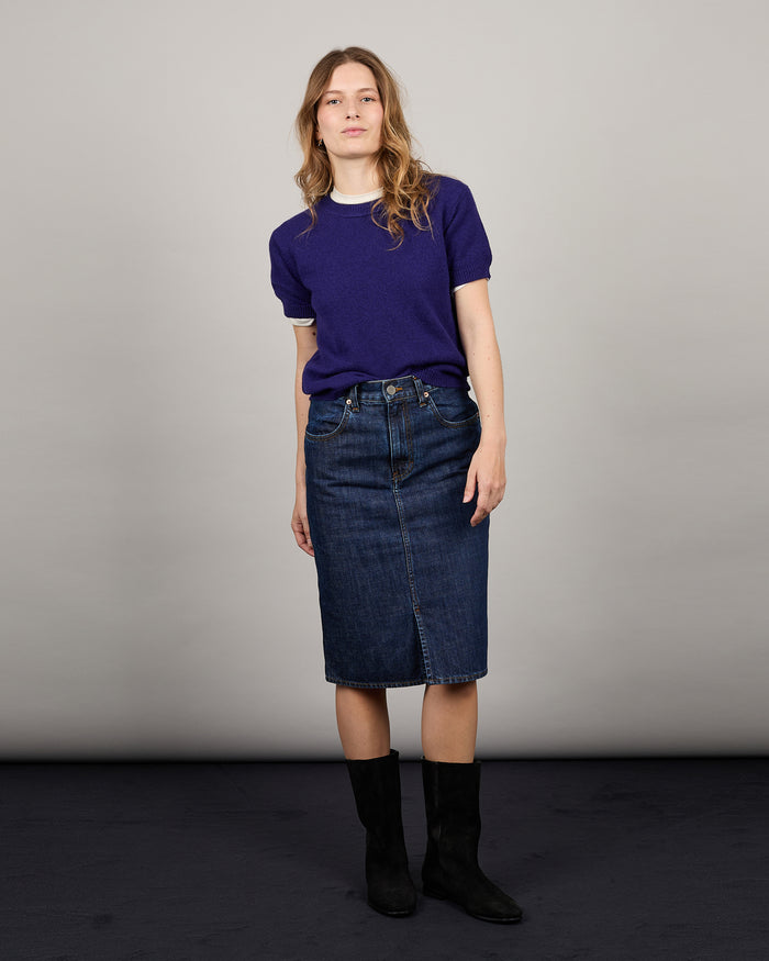 Alexandra Golovanoff Jupe Jane Denim