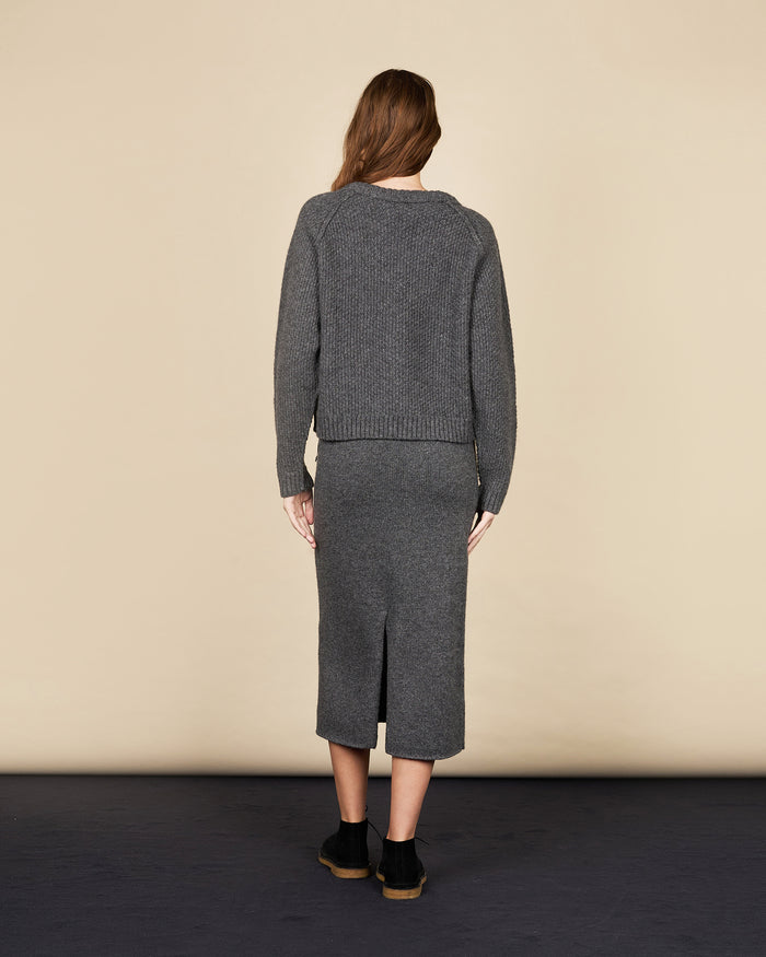 Alexandra Golovanoff Jupe Maxi Charbon 17