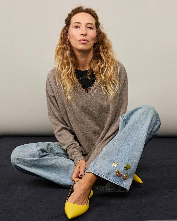 alexandra golovanoff Mathilde Light beige 18