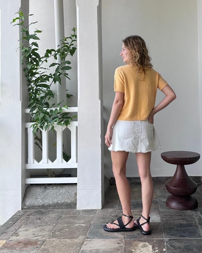 Alexandra Golovanoff Mini André éponge Abricot 14