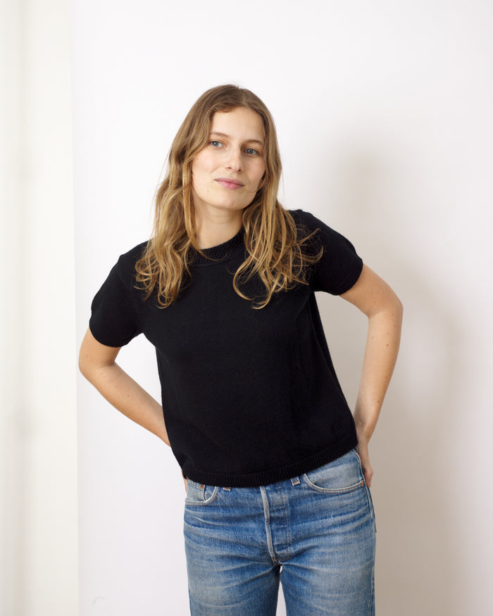 alexandra golovanoff Mini André Silk black 15