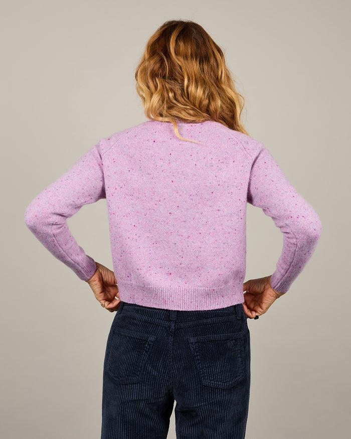 Alexandra Golovanoff Mini Mila Tweed Mauve 17