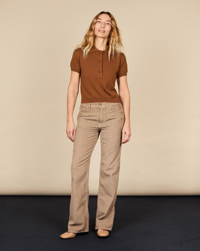 alexandra golovanoff Paulette Silk havane 15