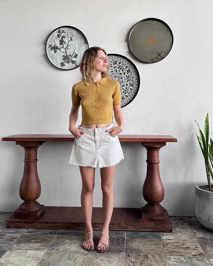 alexandra golovanoff Paulo Party or jaune 14