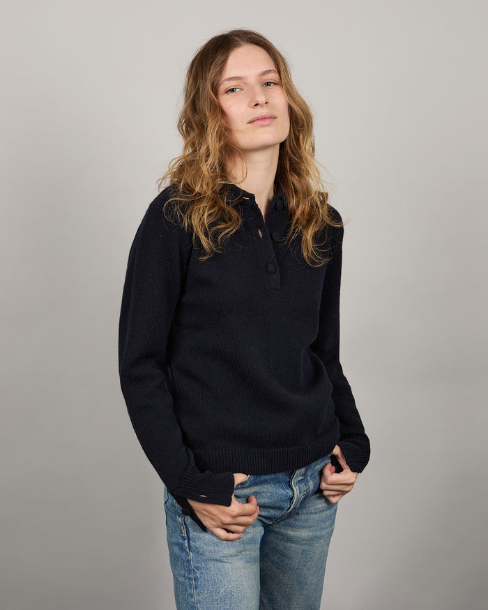 alexandra golovanoff Polo navy 17