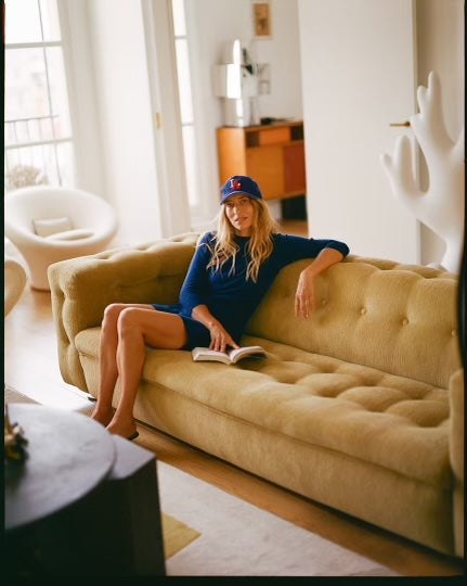 alexandra golovanoff Robe Cam sponge blue 14