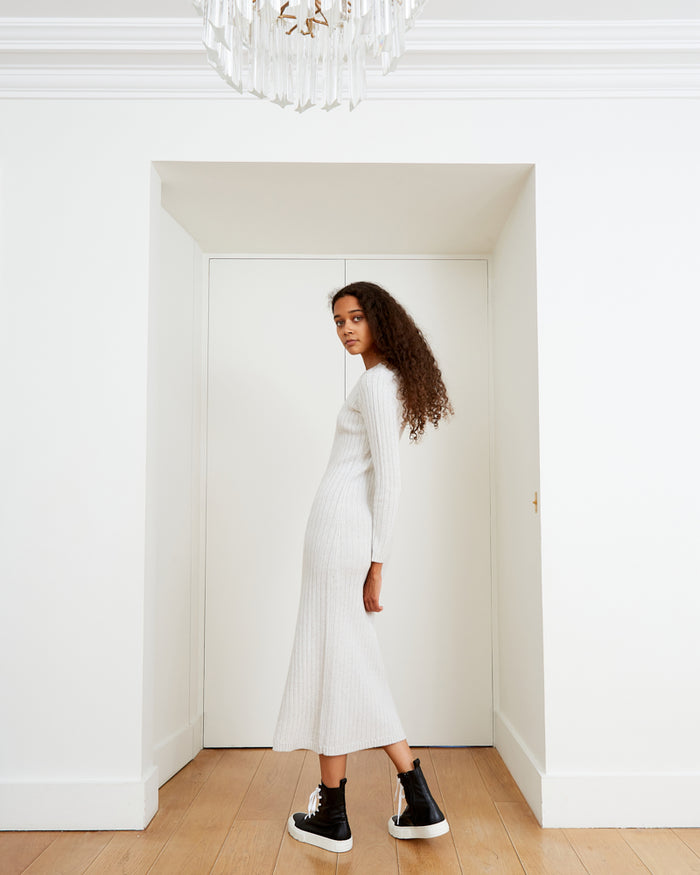 Alexandra Golovanoff Robe Maxi White 13