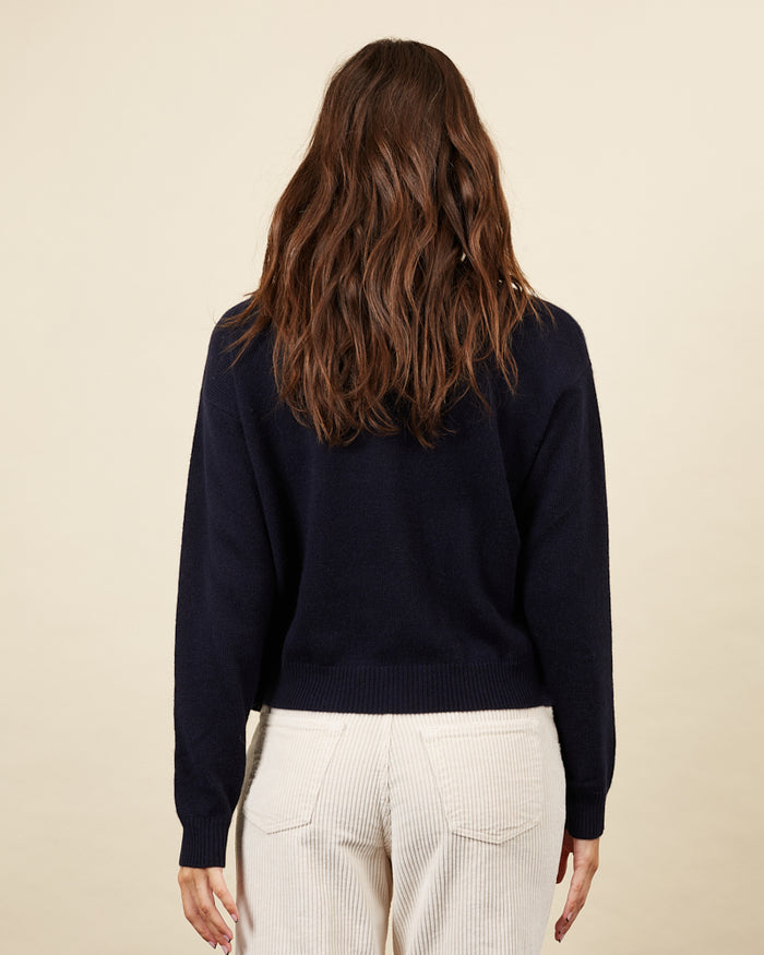 Alexandra Golovanoff Sacha Navy 15