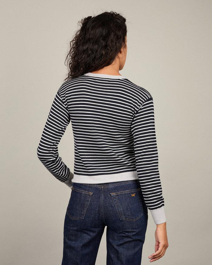 Alexandra Golovanoff Sailor Mini Stripes Night 18