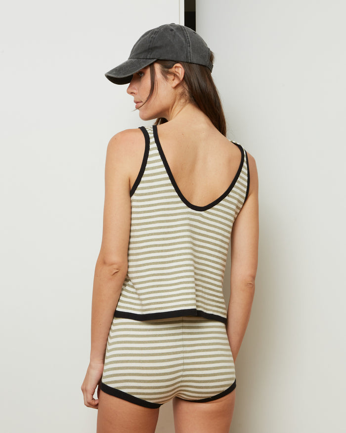 Alexandra Golovanoff Short Cutie Coton Kaki 14