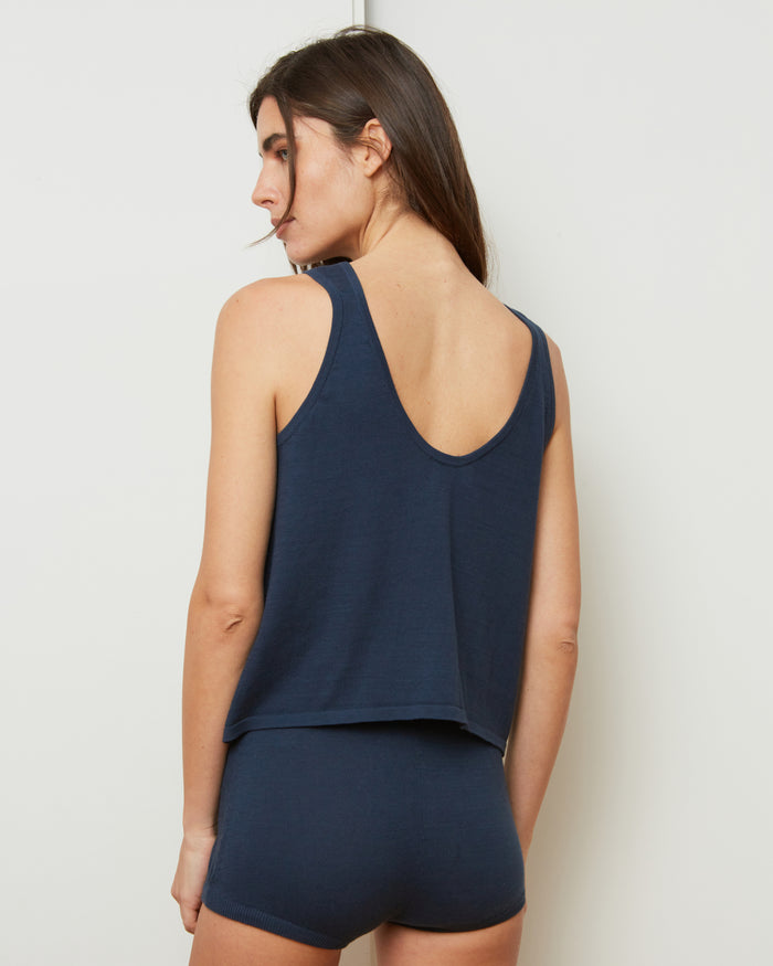 Alexandra Golovanoff Short Cutie Coton Navy 14