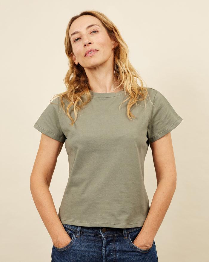 alexandra golovanoff T-shirt César kaki 15