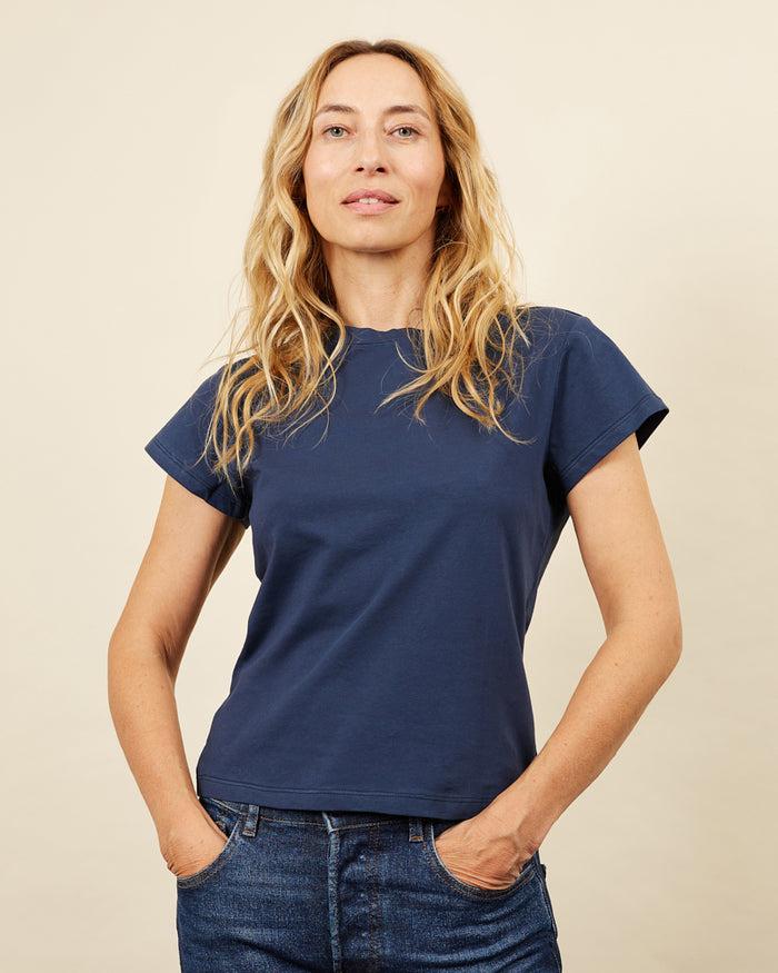 alexandra golovanoff T-shirt César navy 15