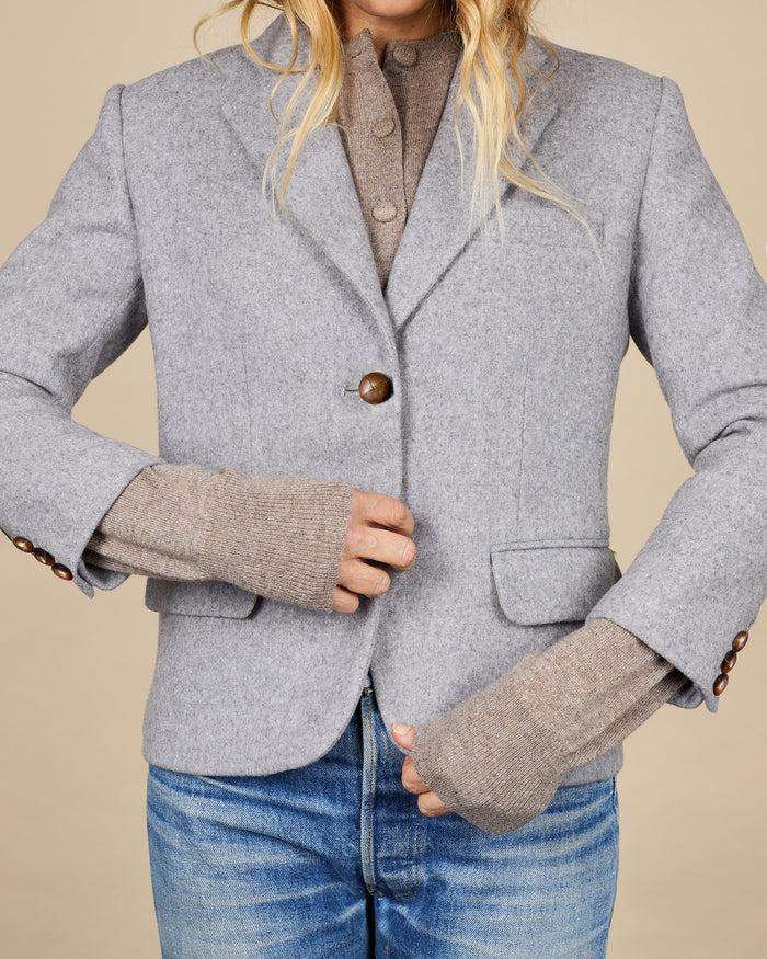 Alexandra Golovanoff Veste James Grise 18