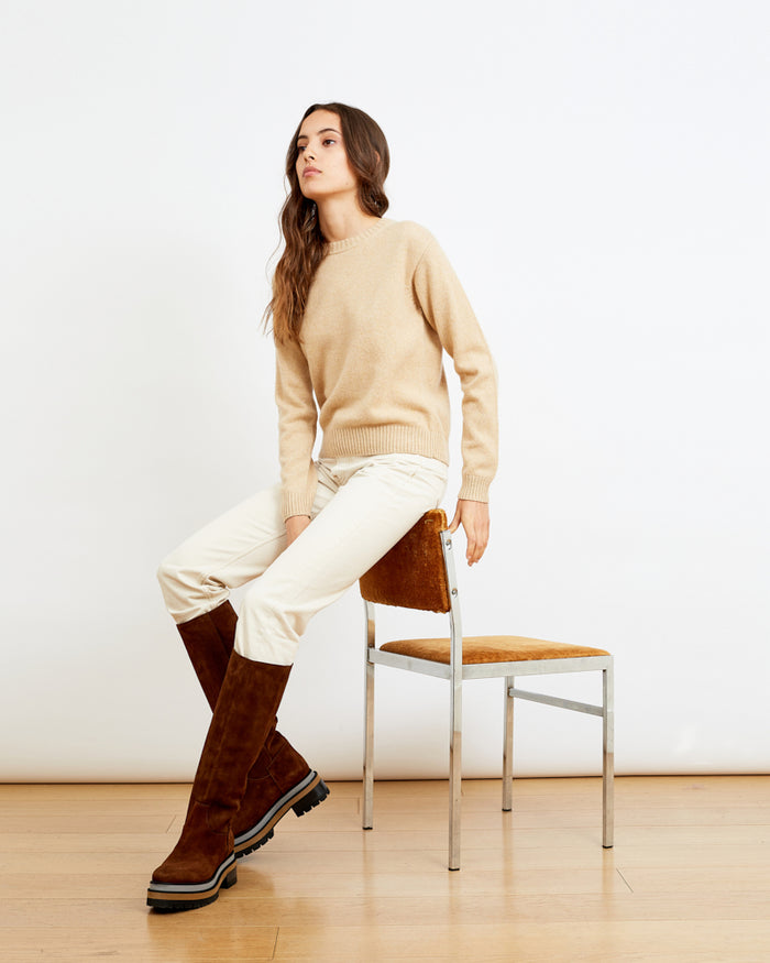 alexandra golovanoff Virgo beige 13