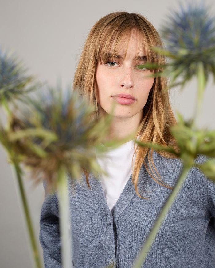 alexandra golovanoff Cardigan Granny natura chardon 17