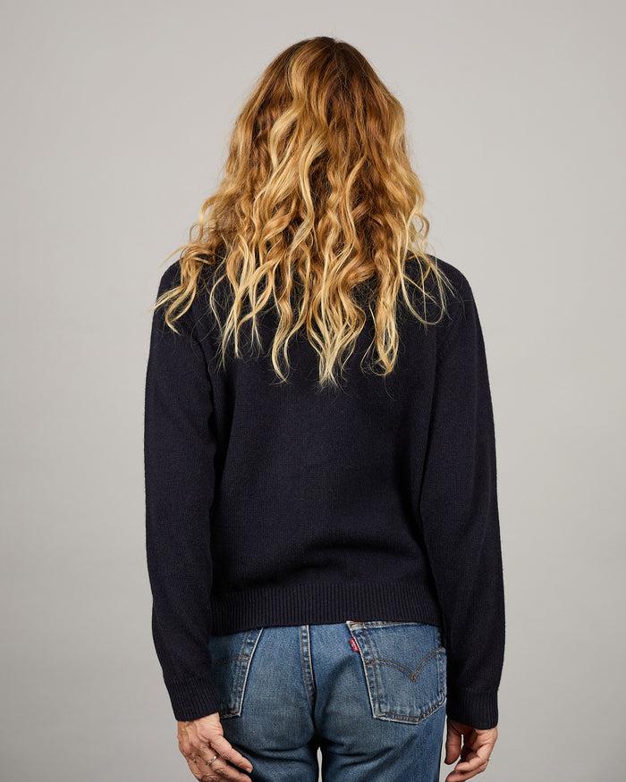 Alexandra Golovanoff Cardigan Granny Natura Coal 17