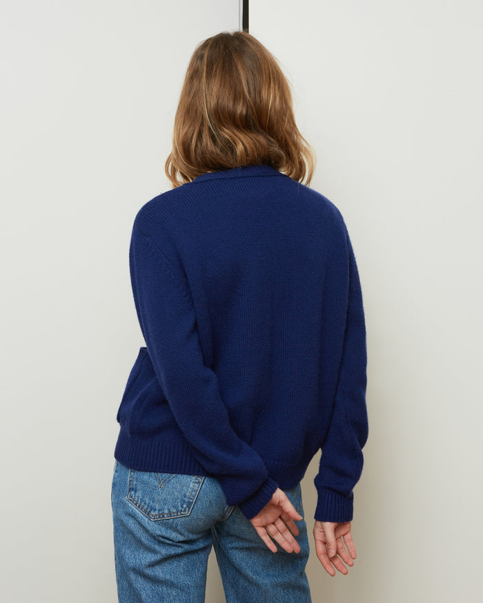 Alexandra Golovanoff Cardigan Granny Spring Bleu 14