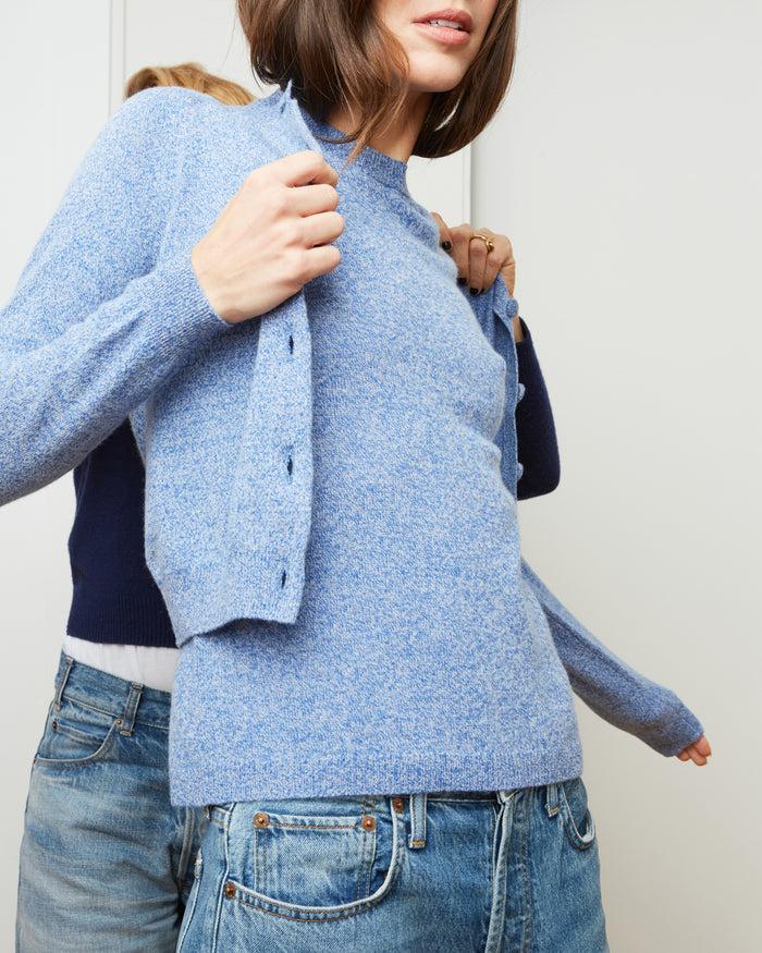 Alexandra Golovanoff Cardigan Mila Light Vintage Blue 16