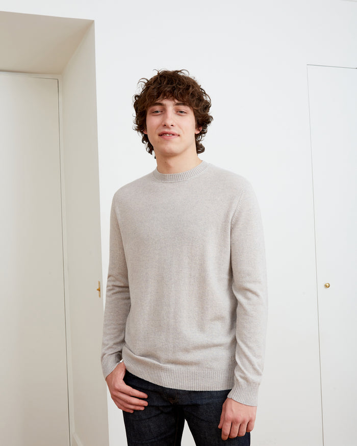 Alexandra Golovanoff Virgile Man Light Beige Grisé 12