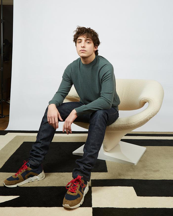 alexandra golovanoff Virgile Man Light vert gris 14