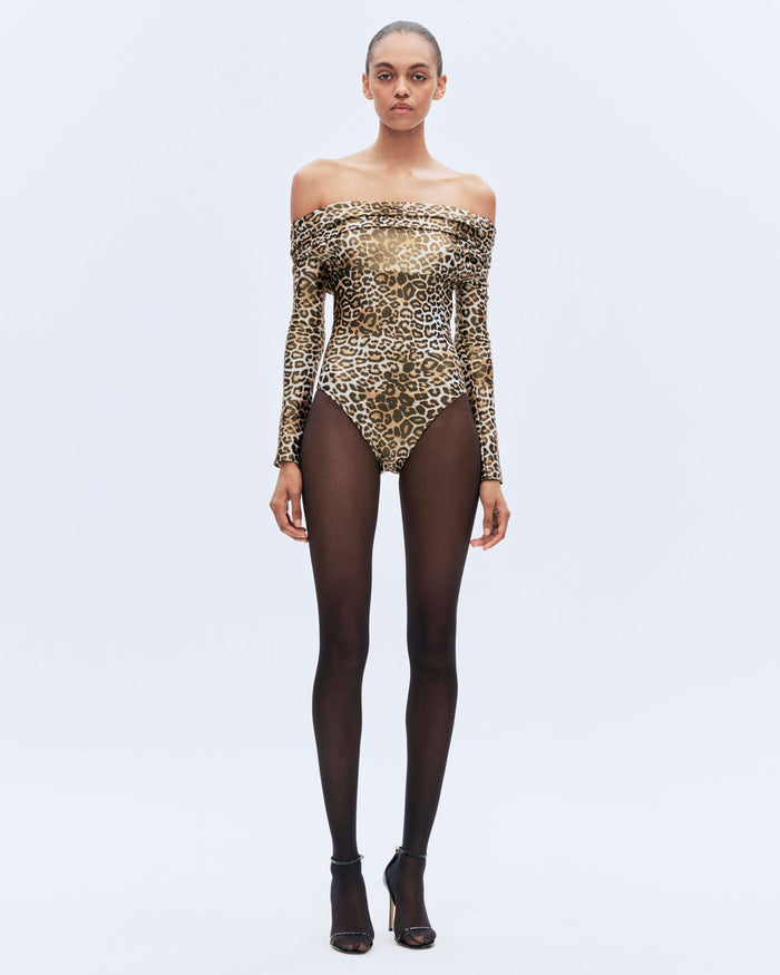 alexandre vauthier BODYSUIT NATURAL