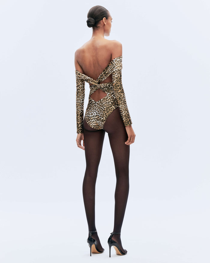 Alexandre Vauthier BODYSUIT NATURAL