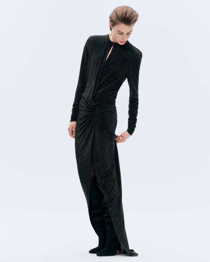 Alexandre Vauthier CRYSTALLIZED EVENING GOWN