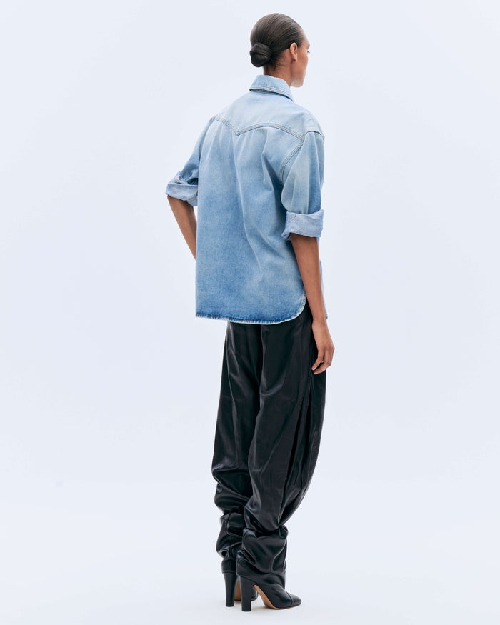 Alexandre Vauthier DENIM SHIRT INDIGO