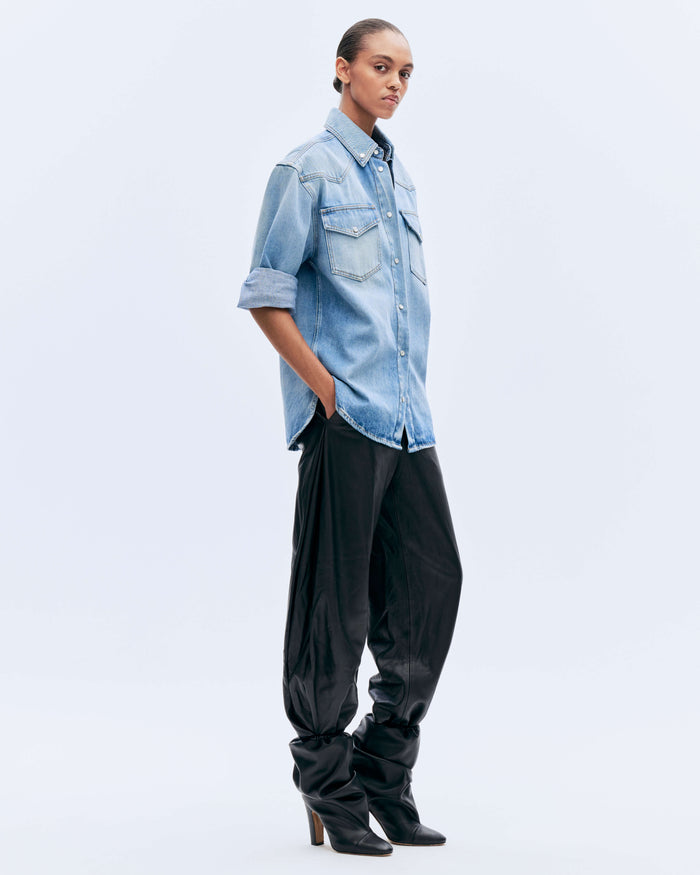 Alexandre Vauthier DENIM SHIRT INDIGO