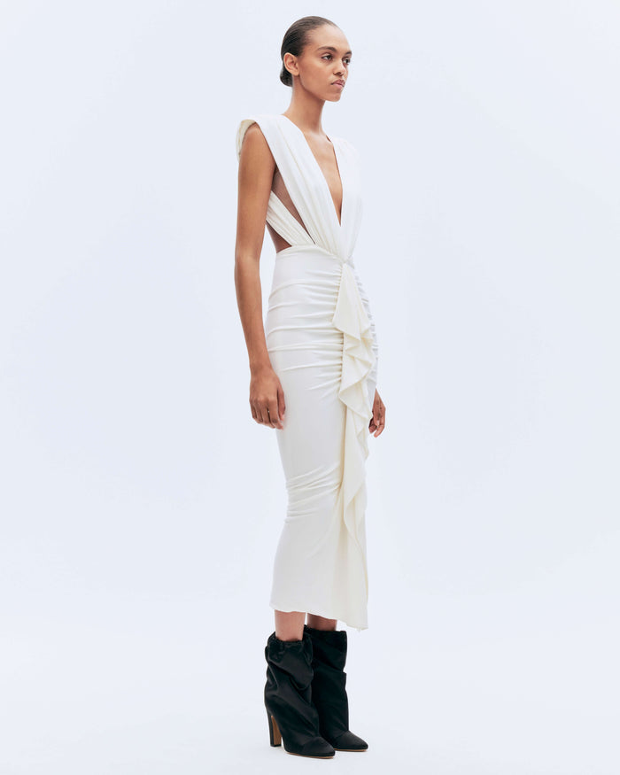 Alexandre Vauthier DRESS WHITE