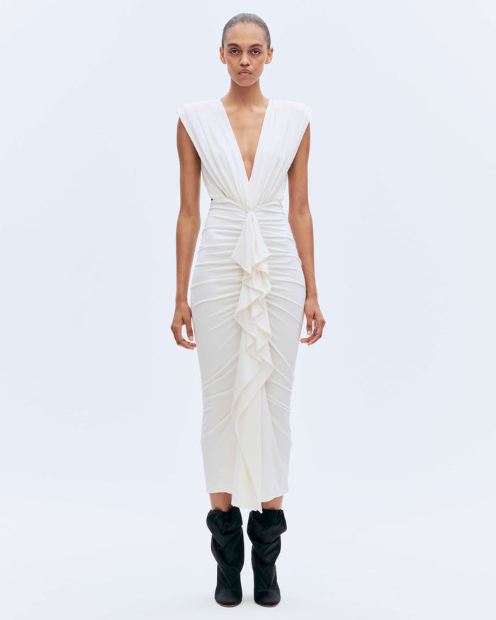 alexandre vauthier DRESS WHITE