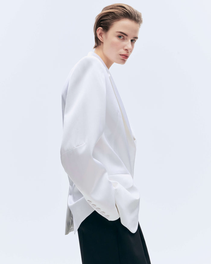 Alexandre Vauthier JACKET OPTICAL WHITE