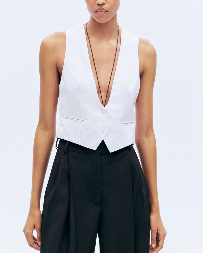 Alexandre Vauthier JACKET OPTICAL WHITE
