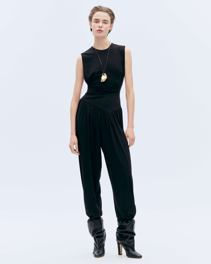 alexandre vauthier JUMPSUIT BLACK