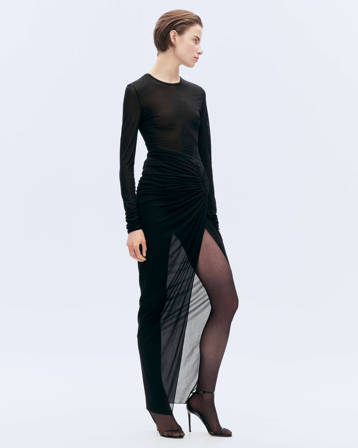 Alexandre Vauthier LONG SKIRT BLACK
