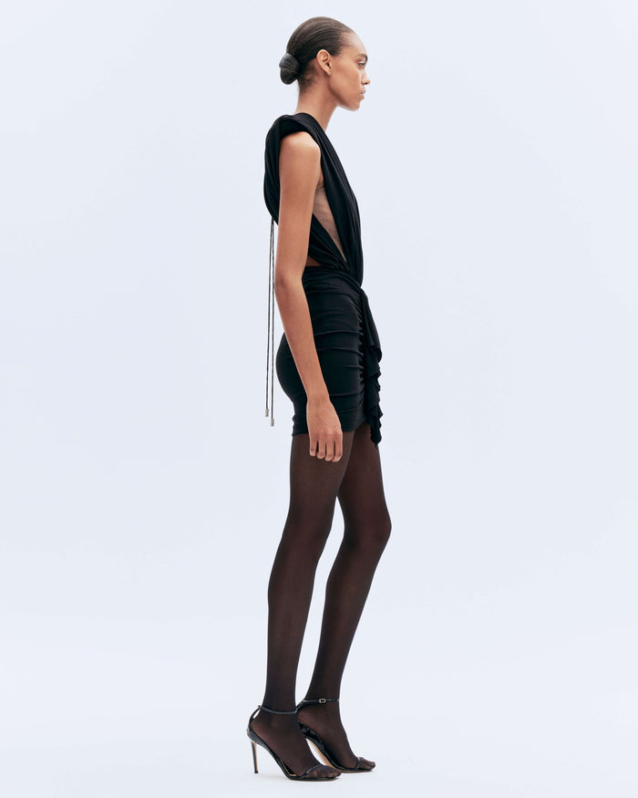 Alexandre Vauthier MINI DRESS BLACK