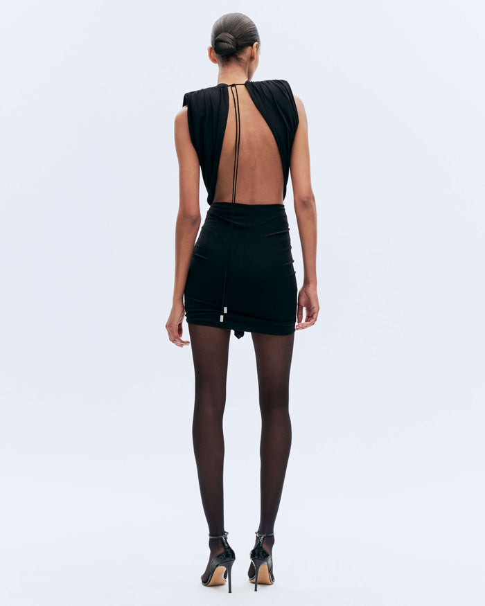 Alexandre Vauthier MINI DRESS BLACK