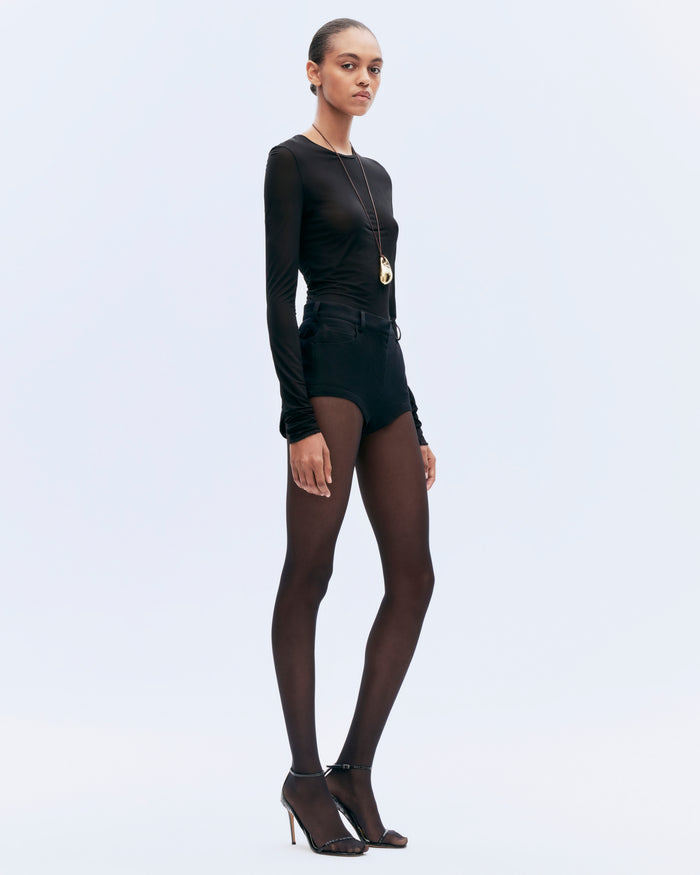 Alexandre Vauthier MINI SHORT BLACK