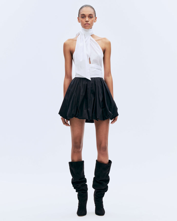alexandre vauthier SKIRT BLACK